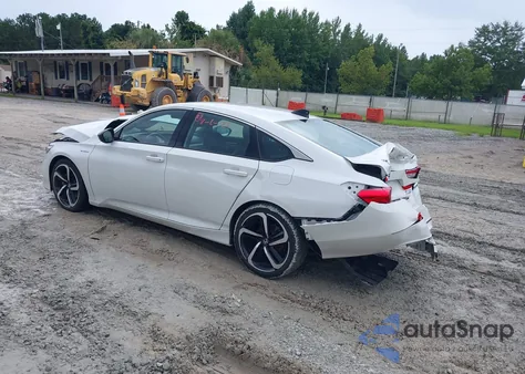 2022 Honda Accord Hybrid Sport z USA, uszkodzony, nr VIN 1HGCV3F23NA041220